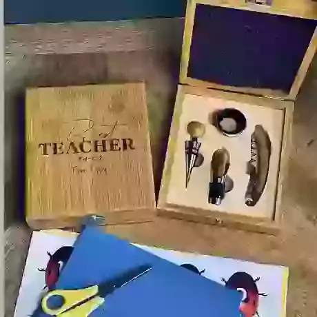 Personalised Wine Sommelier Set (BEST TEACHER)